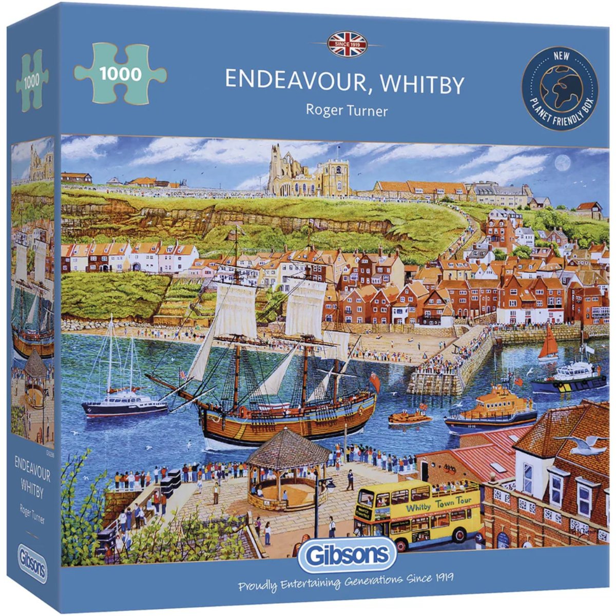 Endeavour Whitby - Gibsons 1000 Piece Jigsaw Puzzle - Phillips Hobbies