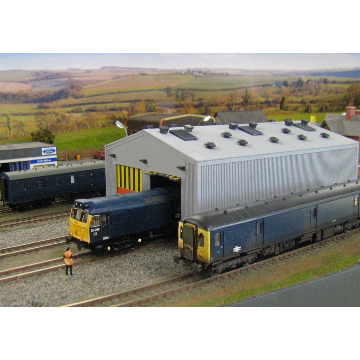 Gaugemaster Fordhampton Locomotive Depot Kit - OO Gauge - Phillips Hobbies