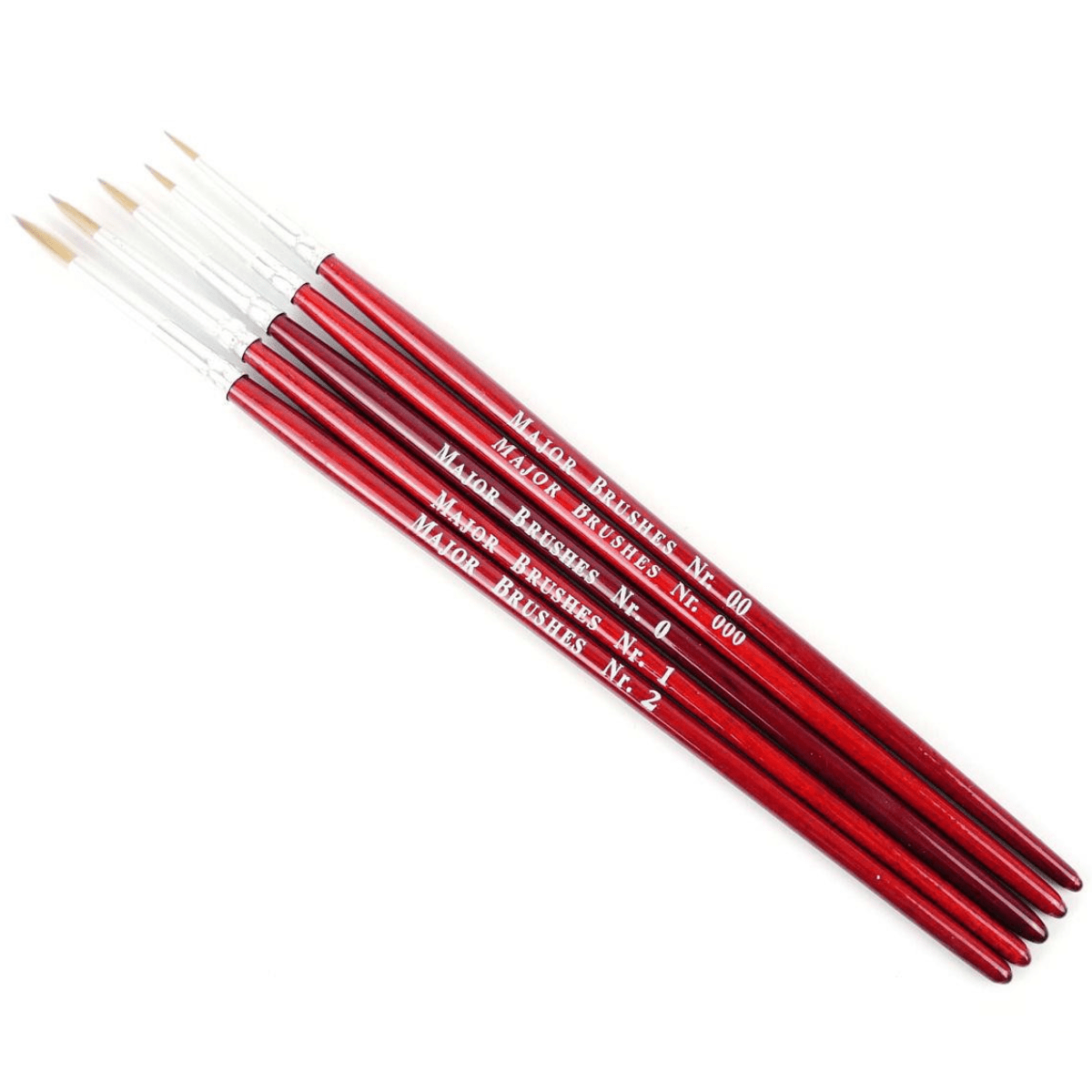 Gaugemaster GM670 Deluxe Paintbrush Set (5 Sable Brushes) - Phillips Hobbies