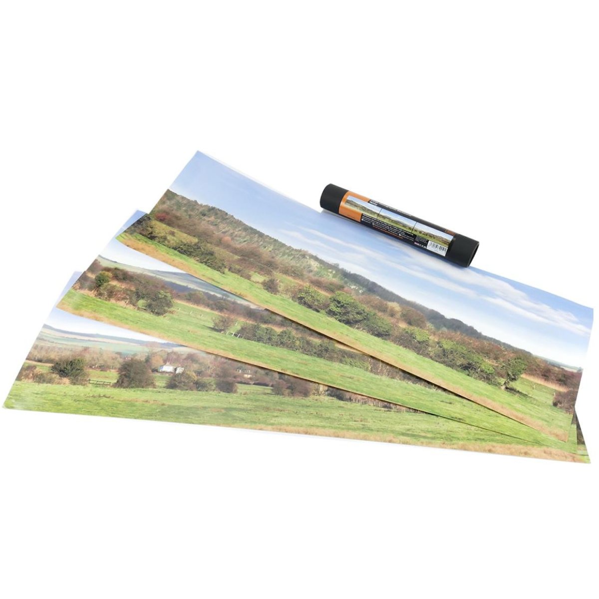 Gaugemaster GM701 Valley Large Photo Backscene 2744mm x 304mm - Phillips Hobbies