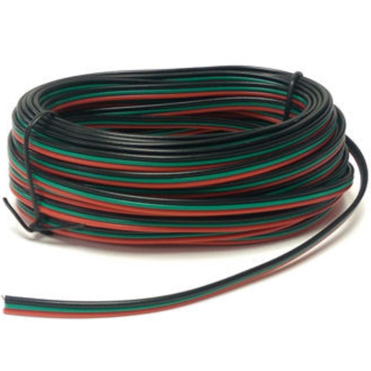 Gaugemaster Point Motor Wire Red/Green/Black Tripled 10m Tripled (14 x 0.15) - Phillips Hobbies
