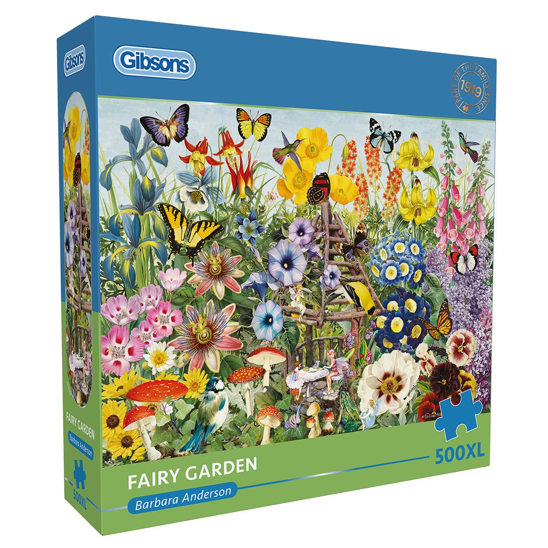 Gibsons Fairy Garden Extra Large 500 XL Jigsaw Puzzle - Phillips Hobbies