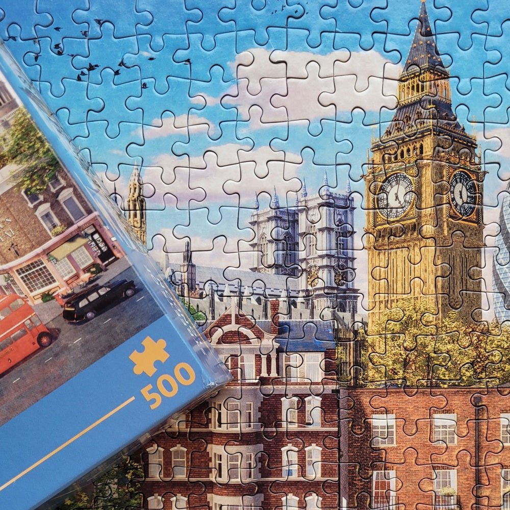 Gibsons G3153 Streets of London 500 Piece Jigsaw Puzzle - Phillips Hobbies