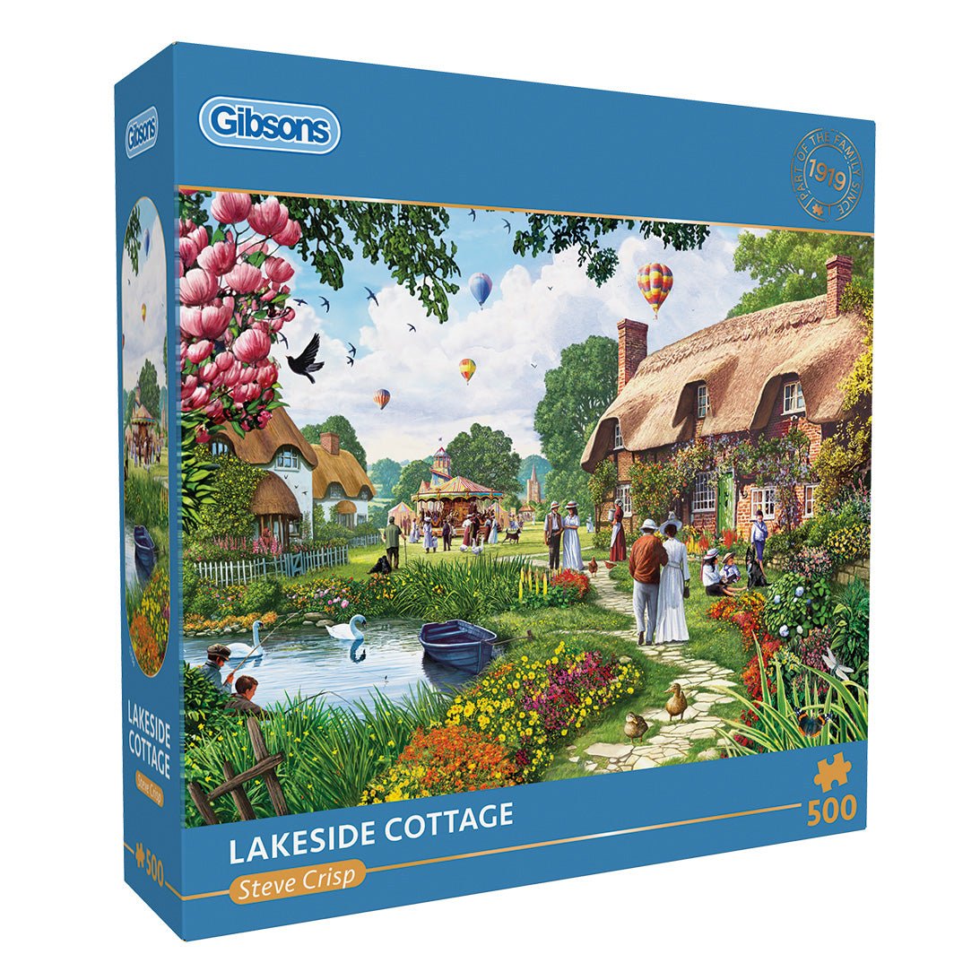 Gibsons G3156 Lakeside Cottage 500 Piece Jigsaw Puzzle - Phillips Hobbies