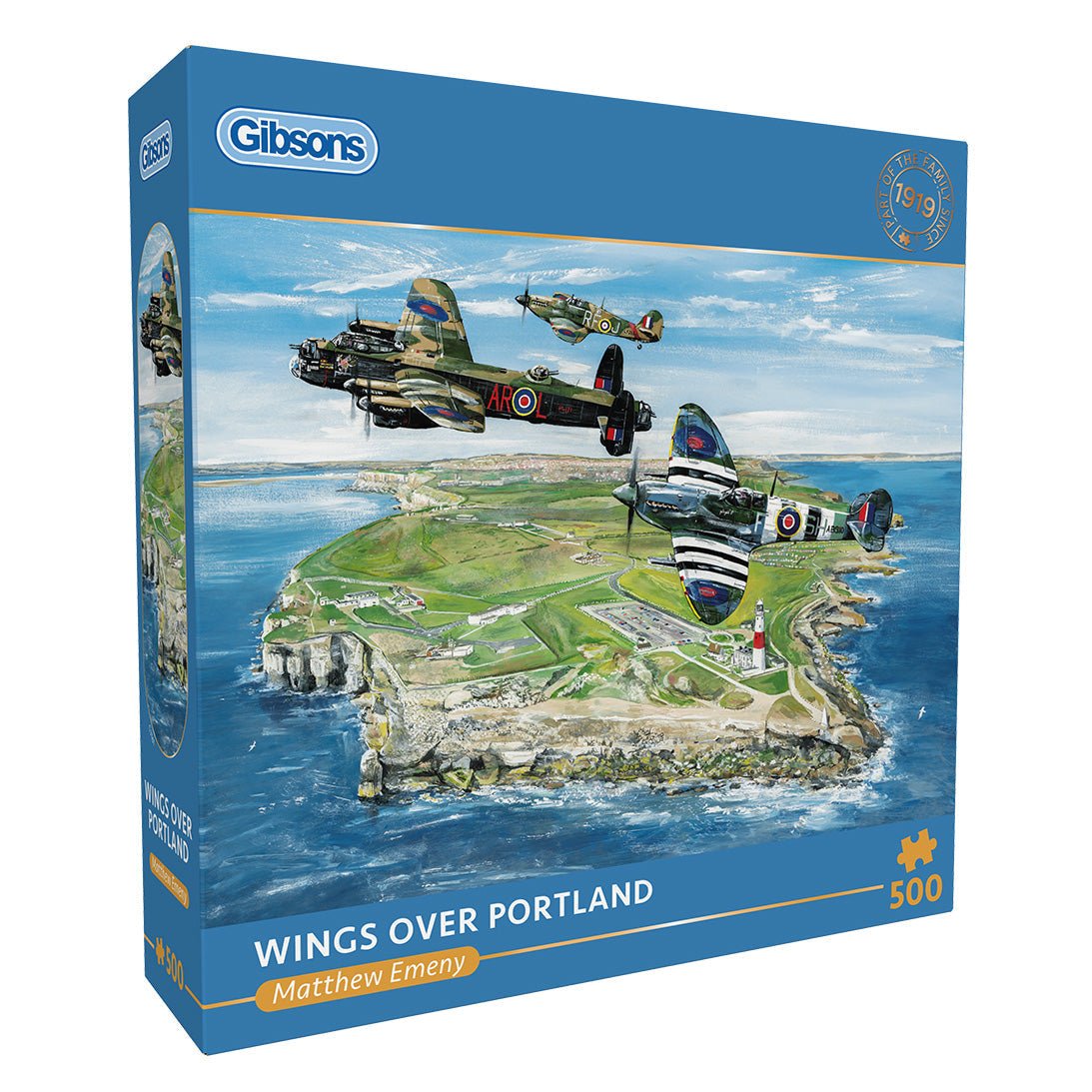 Gibsons G3161 Wings Over Portland 500 Piece Jigsaw Puzzle - Phillips Hobbies