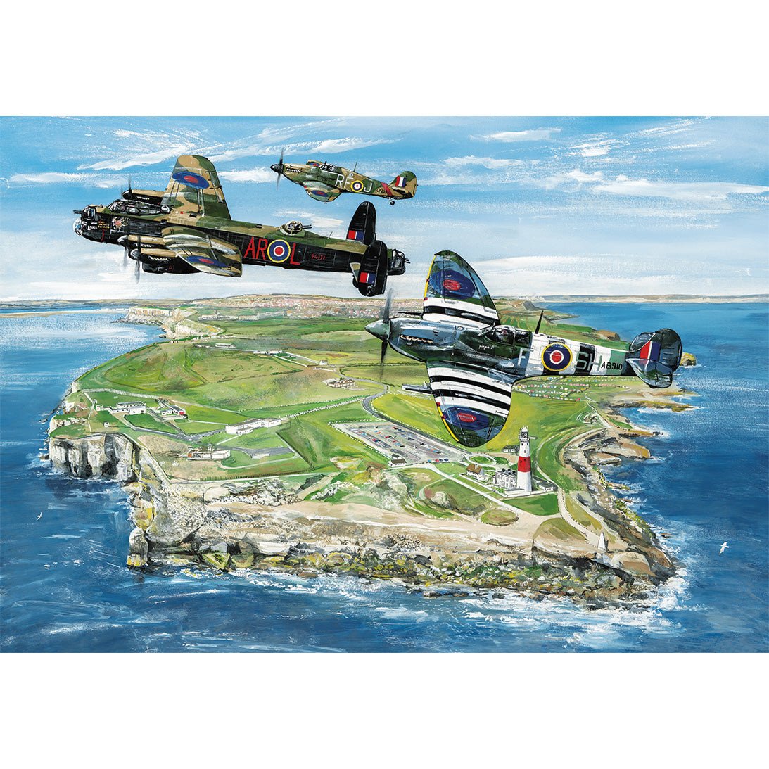 Gibsons G3161 Wings Over Portland 500 Piece Jigsaw Puzzle - Phillips Hobbies