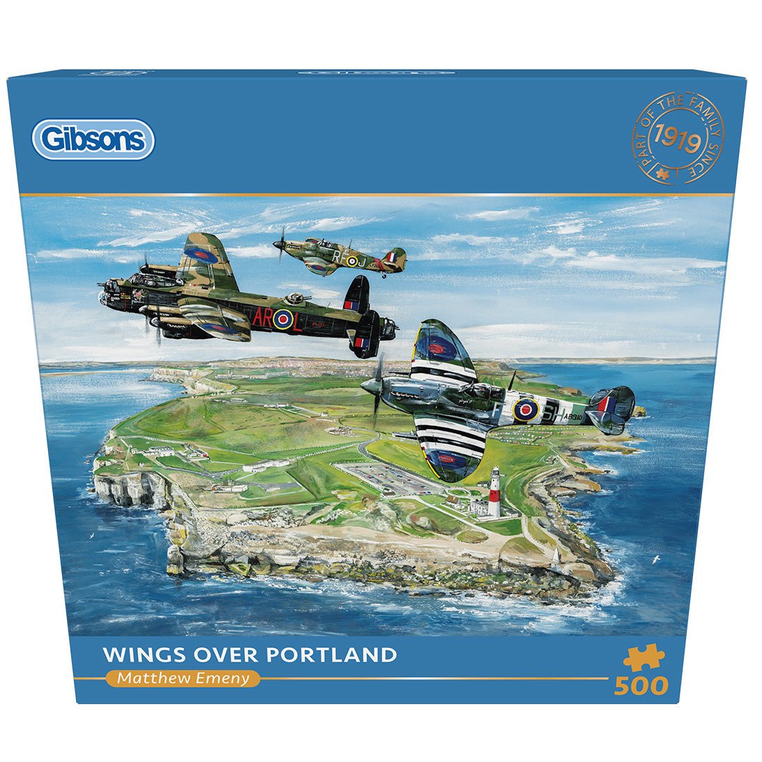 Gibsons G3161 Wings Over Portland 500 Piece Jigsaw Puzzle - Phillips Hobbies