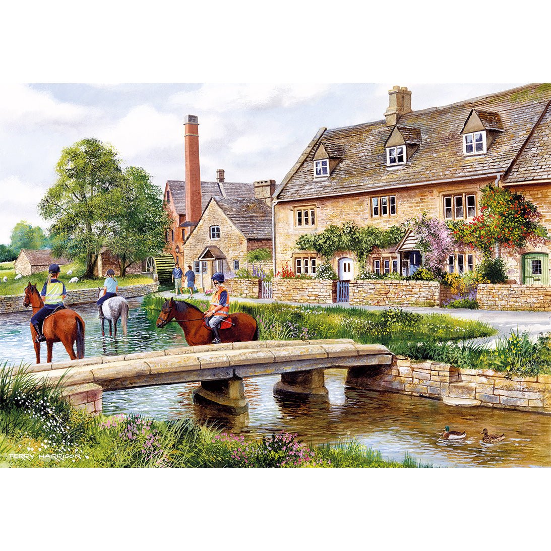 Gibsons G5070 Terry's Waterways 4 x 500 Piece Jigsaw Puzzles - Phillips Hobbies