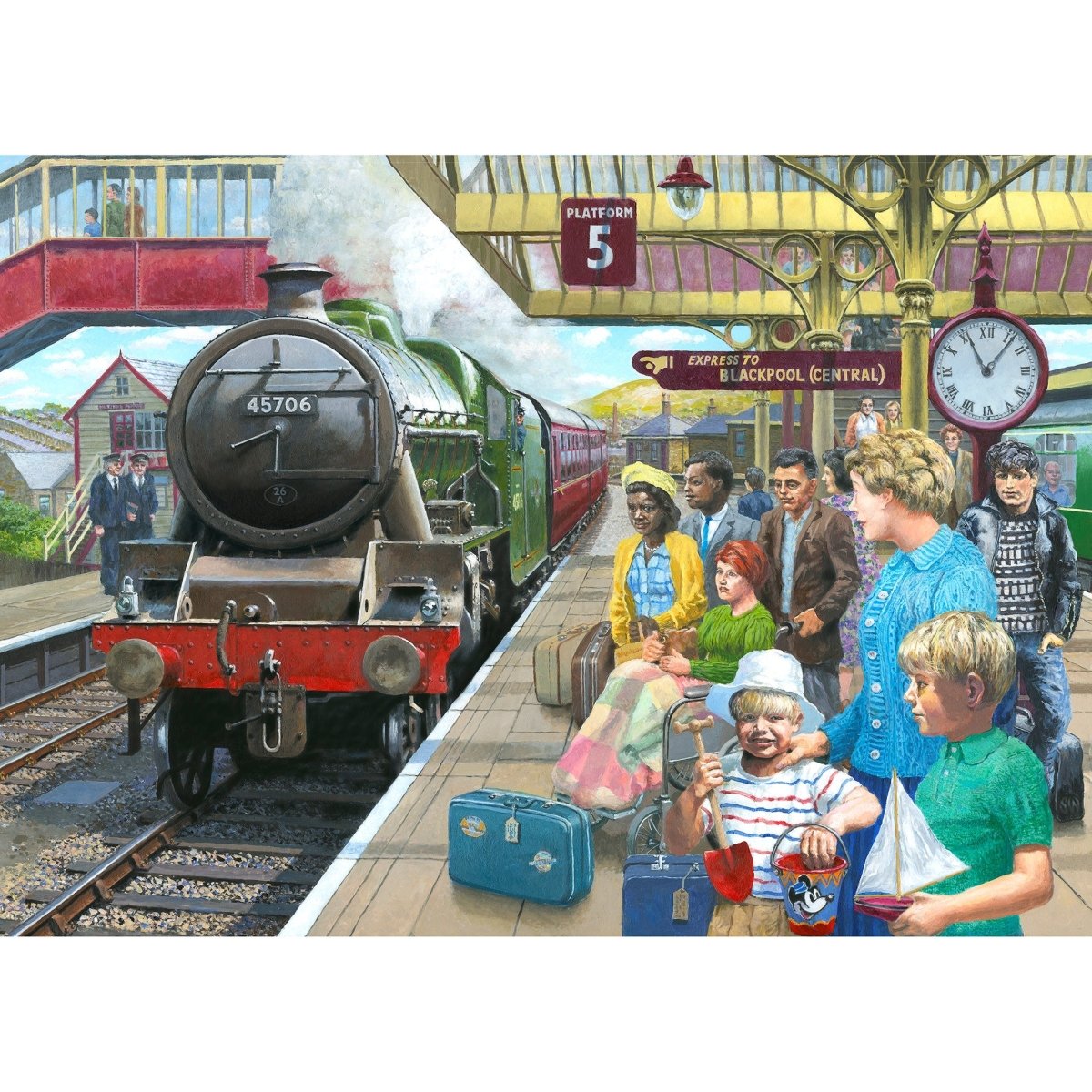 Gibsons G6357 Express to Blackpool 1000 Piece Jigsaw Puzzle - Phillips Hobbies