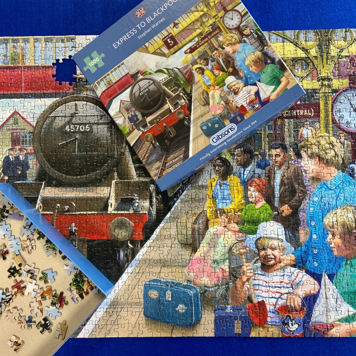 Gibsons G6357 Express to Blackpool 1000 Piece Jigsaw Puzzle - Phillips Hobbies