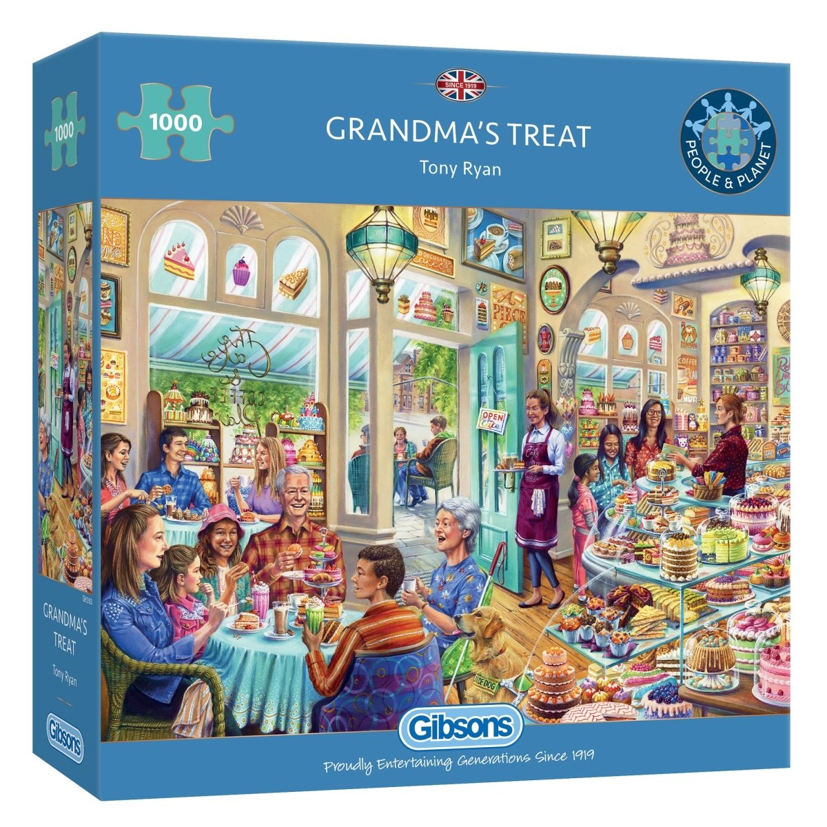 Gibsons G6363 Grandma's Treat 1000 Piece Jigsaw Puzzle - Phillips Hobbies