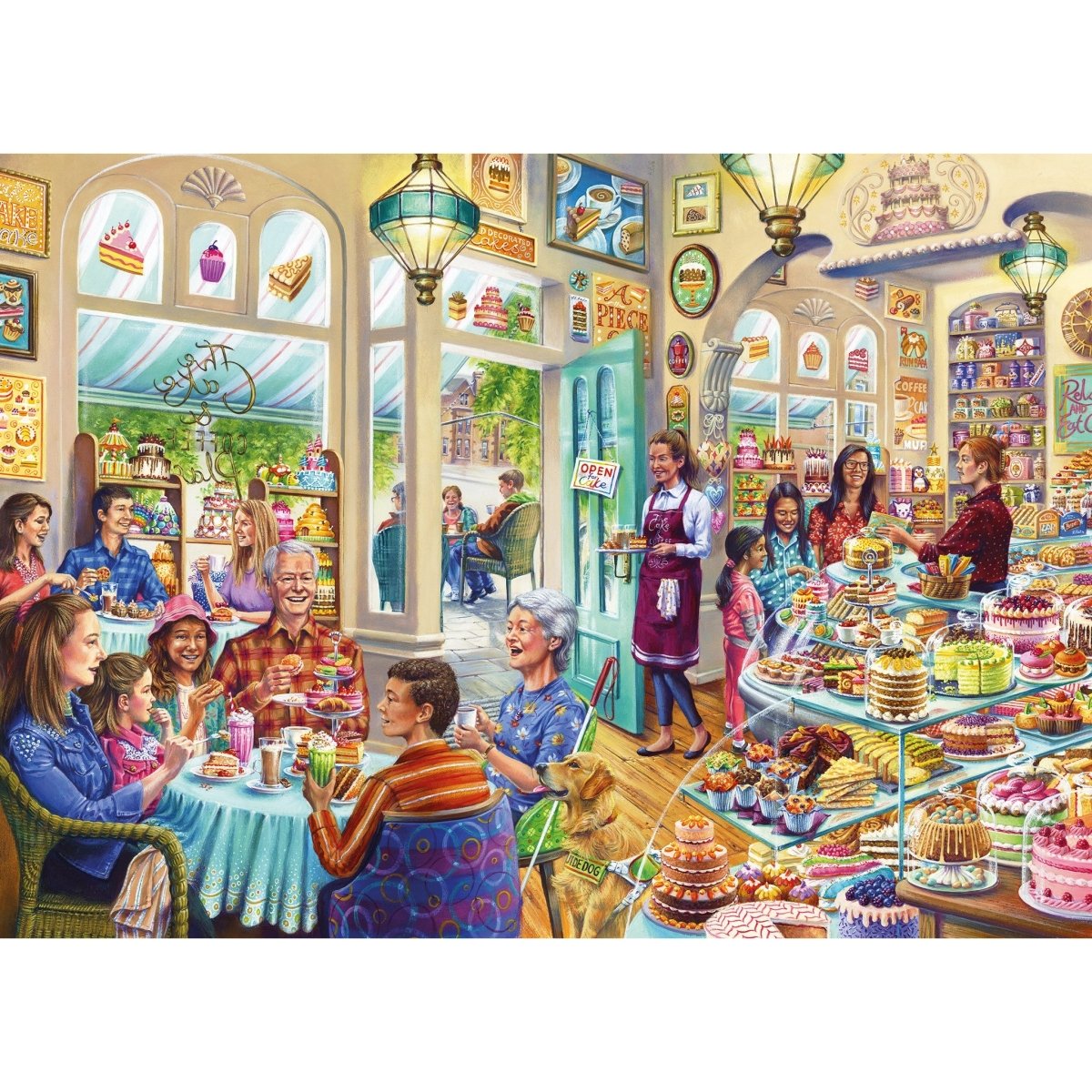 Gibsons G6363 Grandma's Treat 1000 Piece Jigsaw Puzzle - Phillips Hobbies