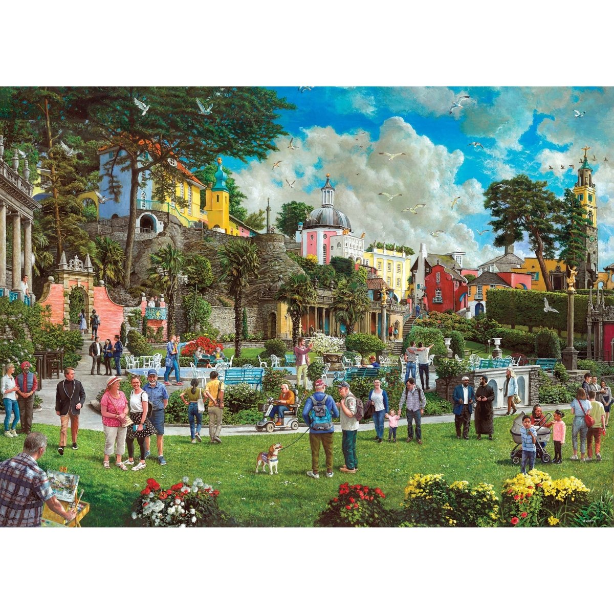 Gibsons G6367 Portmeirion 1000 Piece Jigsaw Puzzle - Phillips Hobbies