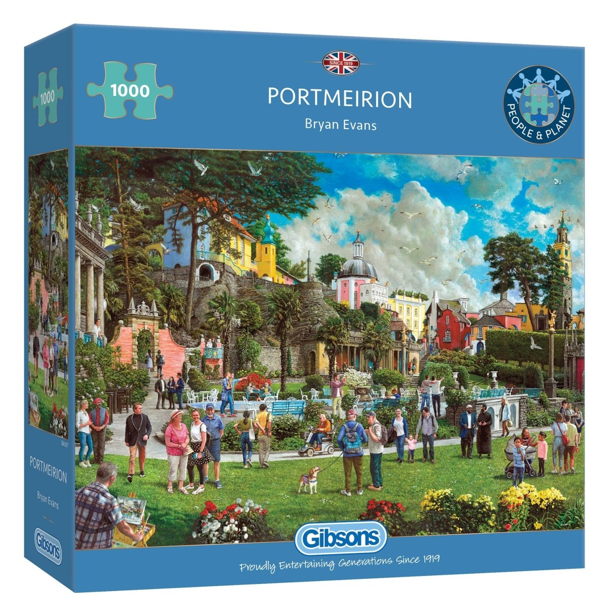 Gibsons G6367 Portmeirion 1000 Piece Jigsaw Puzzle - Phillips Hobbies