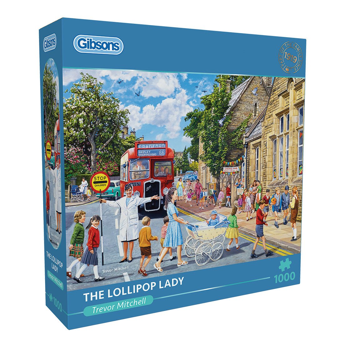 Gibsons G6390 The Lollipop Lady 1000 Piece Jigsaw Puzzle - Phillips Hobbies