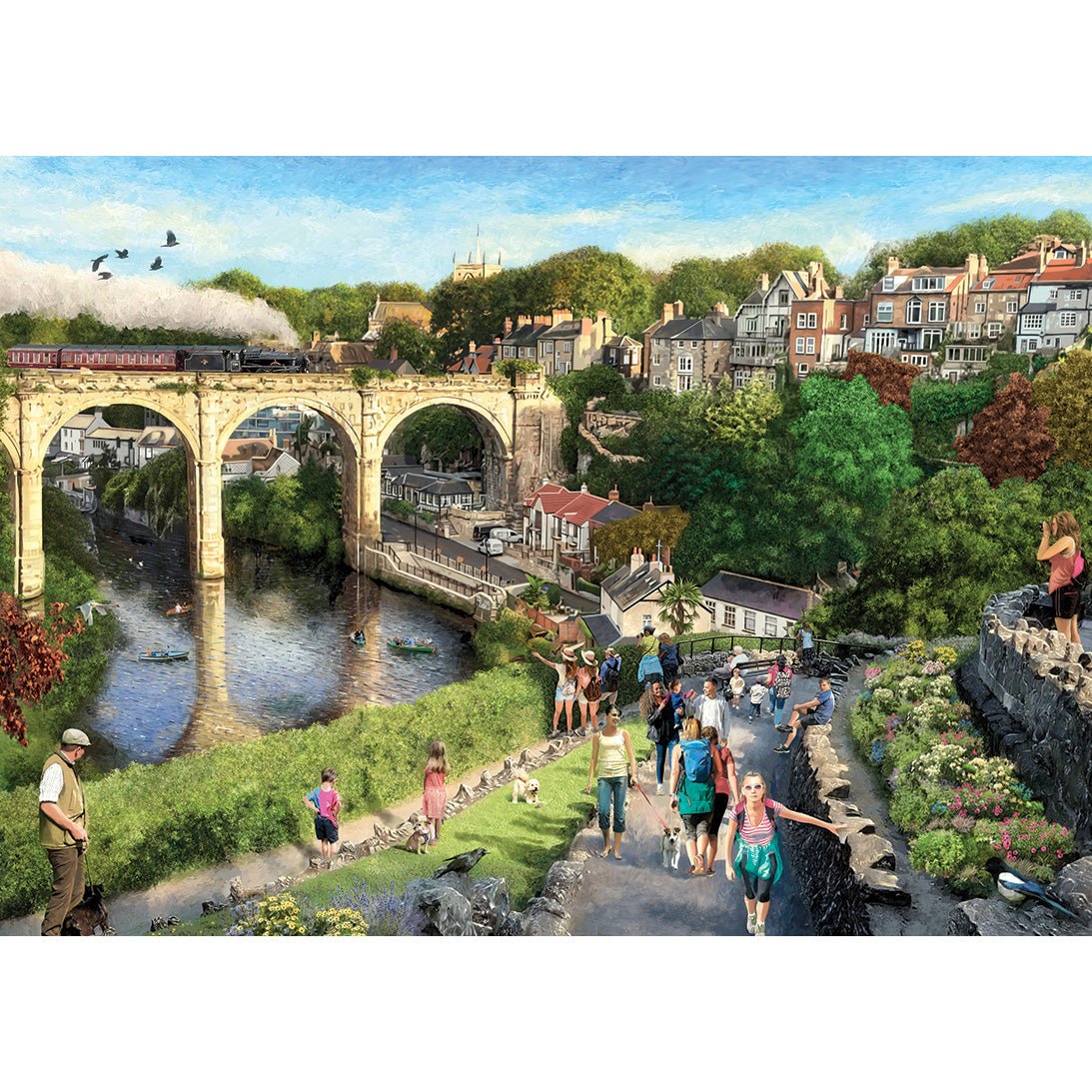 Gibsons G6399 Knaresborough 1000 Piece Jigsaw Puzzle - Phillips Hobbies