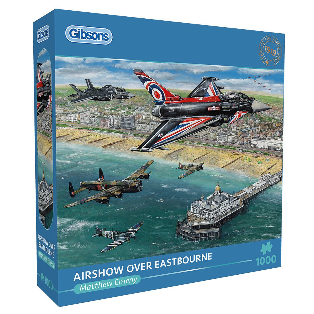 Gibsons G6413 Airshow Over Eastbourne 1000 Piece Jigsaw Puzzle - Phillips Hobbies