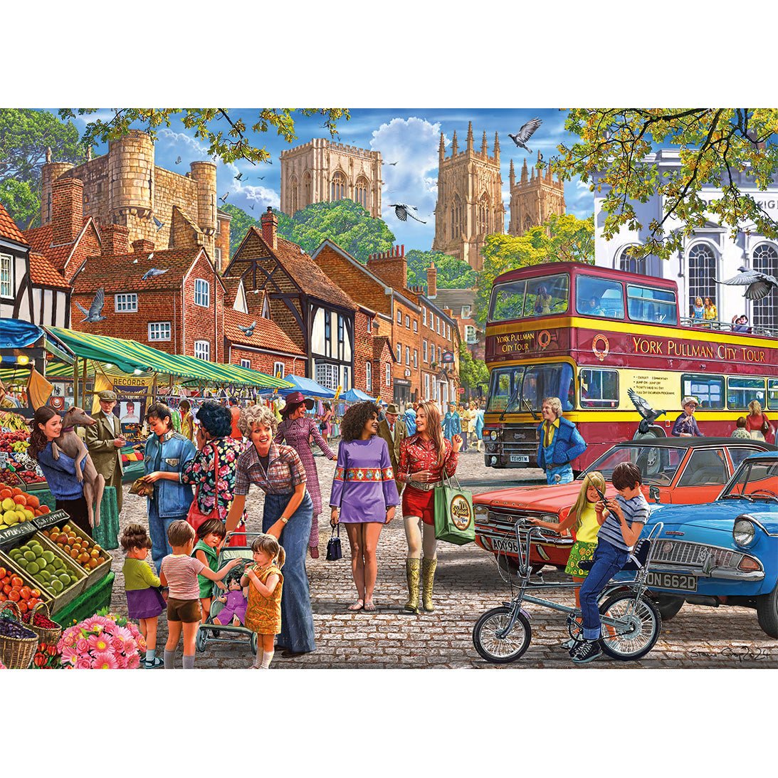 Gibsons G6423 York Market 1000 Piece Jigsaw Puzzle - Phillips Hobbies