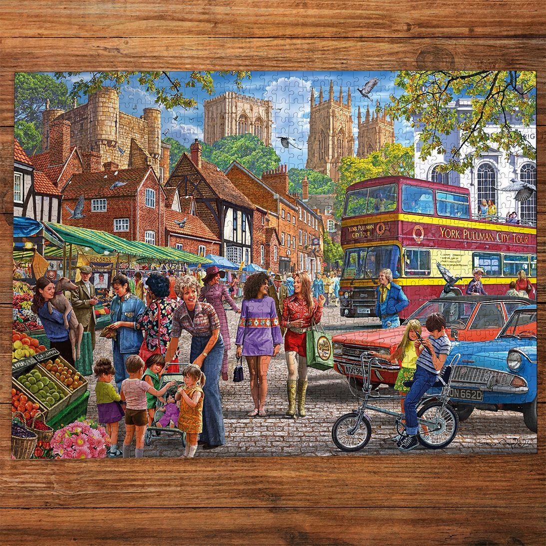 Gibsons G6423 York Market 1000 Piece Jigsaw Puzzle - Phillips Hobbies