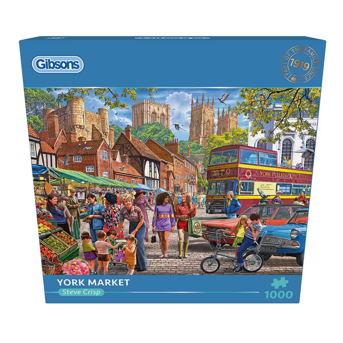 Gibsons G6423 York Market 1000 Piece Jigsaw Puzzle - Phillips Hobbies