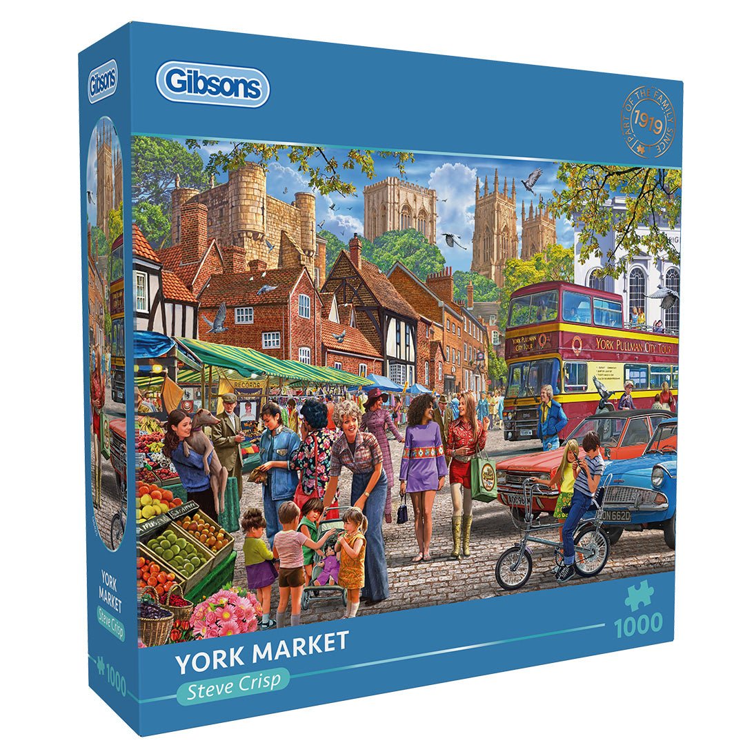 Gibsons G6423 York Market 1000 Piece Jigsaw Puzzle - Phillips Hobbies