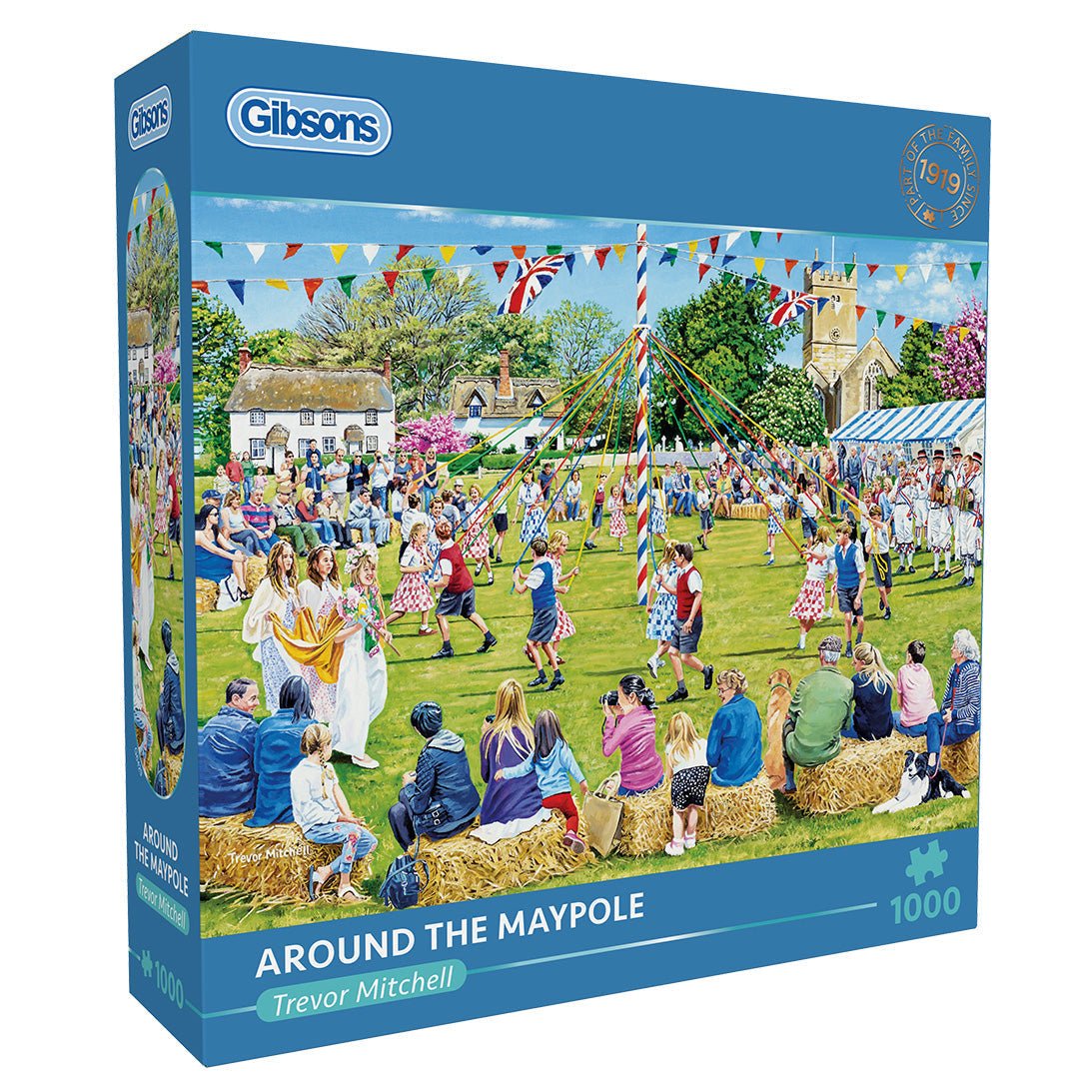 Gibsons G6429 Around the Maypole 1000 Piece Jigsaw Puzzle - Phillips Hobbies