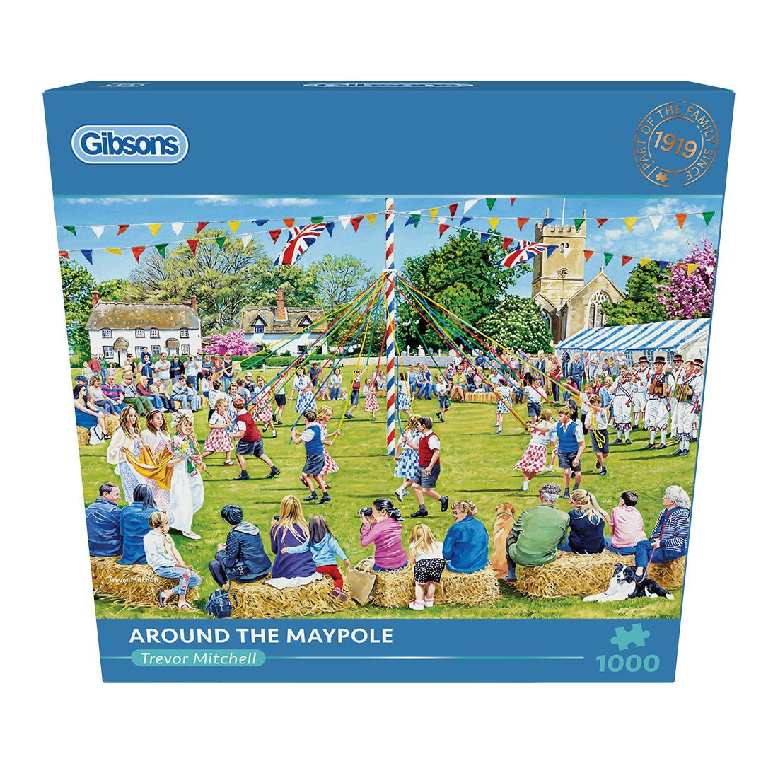 Gibsons G6429 Around the Maypole 1000 Piece Jigsaw Puzzle - Phillips Hobbies