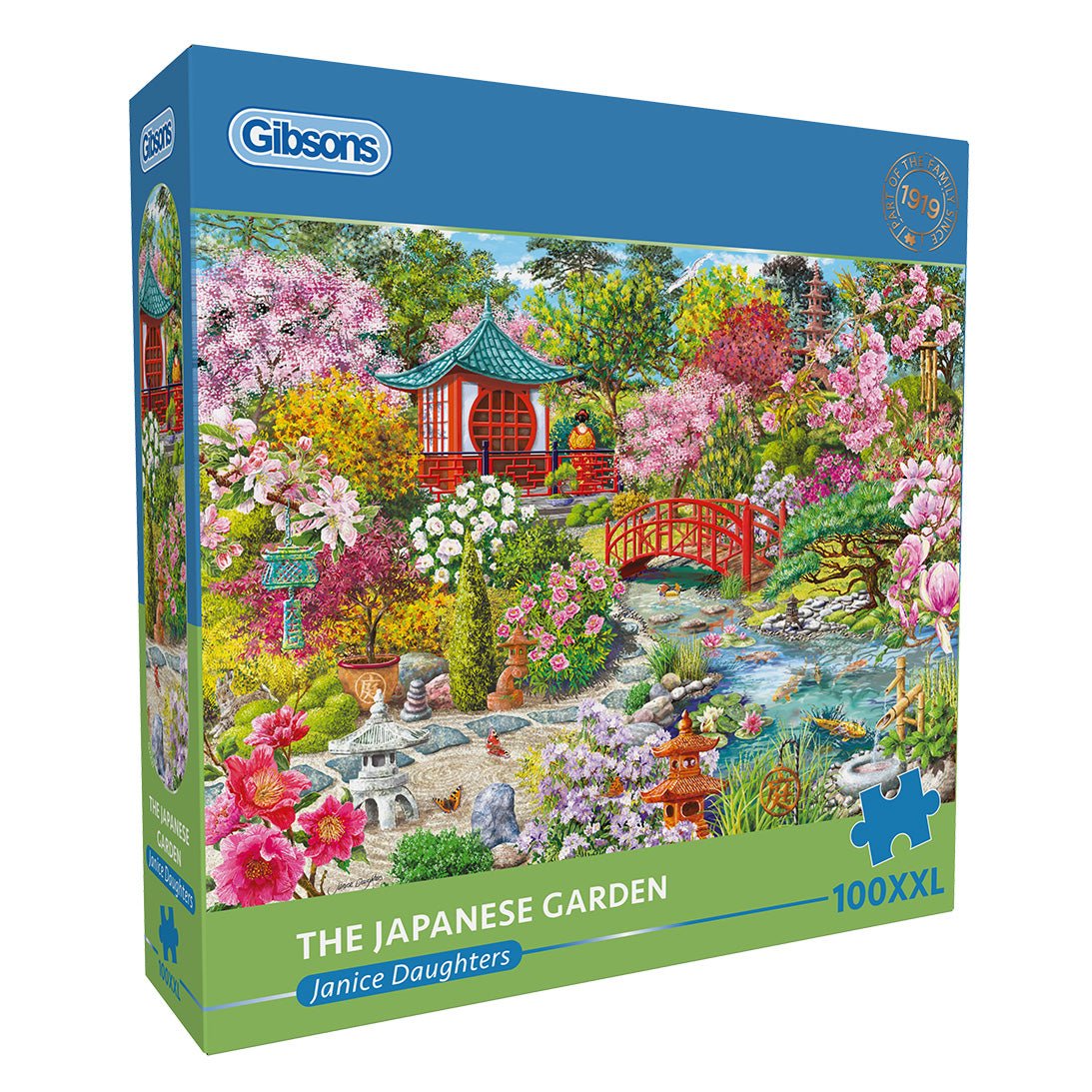 Gibsons The Japanese Garden Extra Large 100 XXL Piece Jigsaw Puzzle - Phillips Hobbies