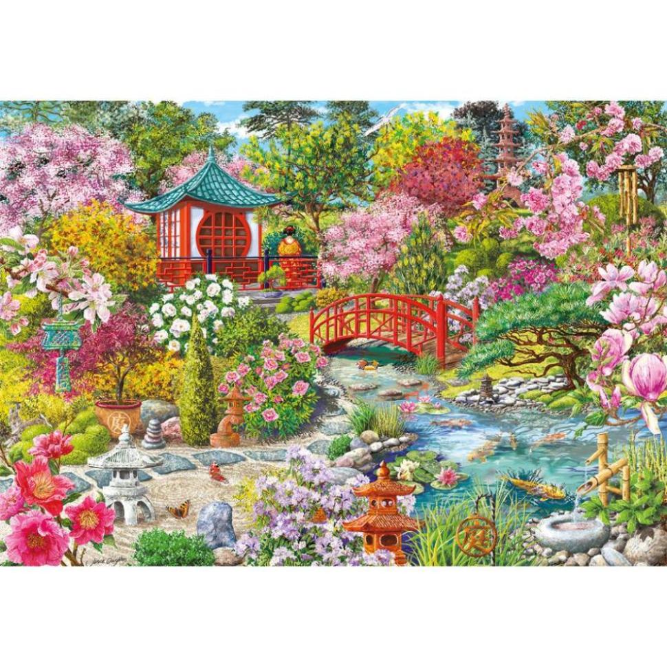 Gibsons The Japanese Garden Extra Large 100 XXL Piece Jigsaw Puzzle - Phillips Hobbies