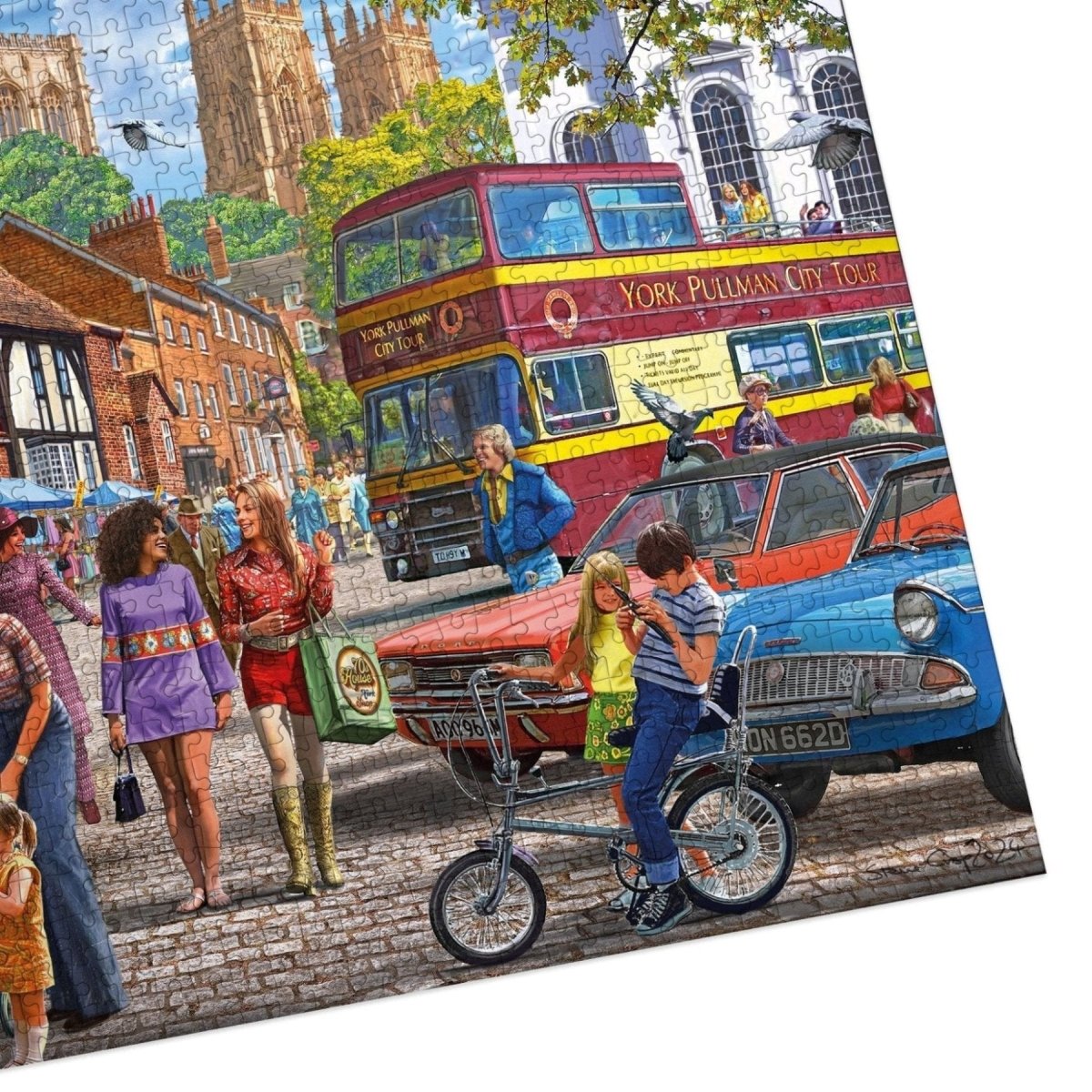 Gibsons York Market 250 XL Piece Jigsaw Puzzle - Phillips Hobbies