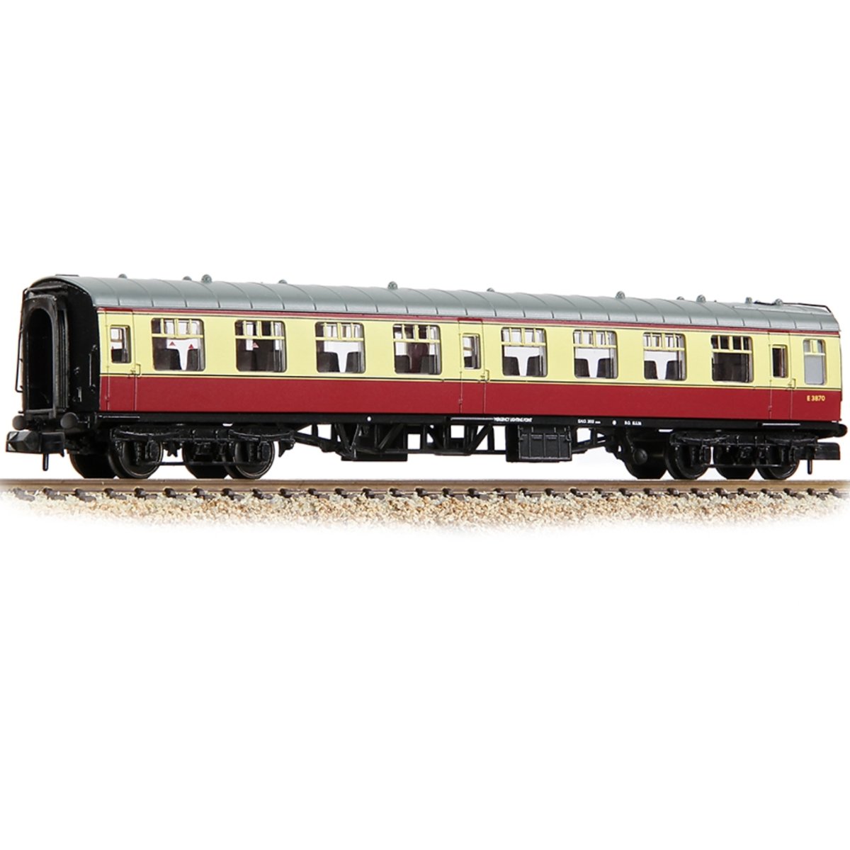 Graham Farish BR Mk1 TSO Tourist Second Open BR Crimson & Cream - N Gauge - Phillips Hobbies