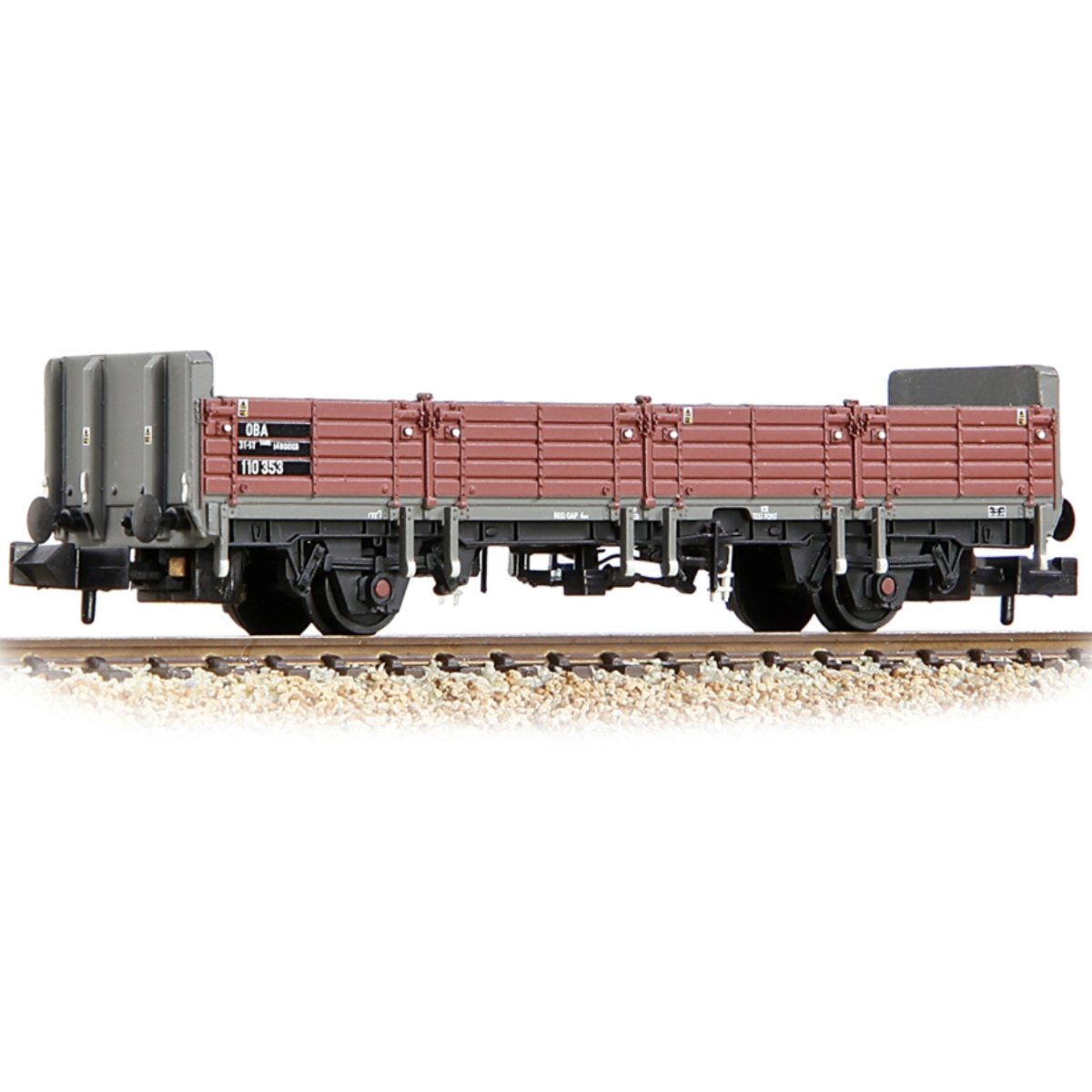 Graham Farish BR OBA Open Wagon Low Ends EWS (Unbranded) - N Gauge - Phillips Hobbies