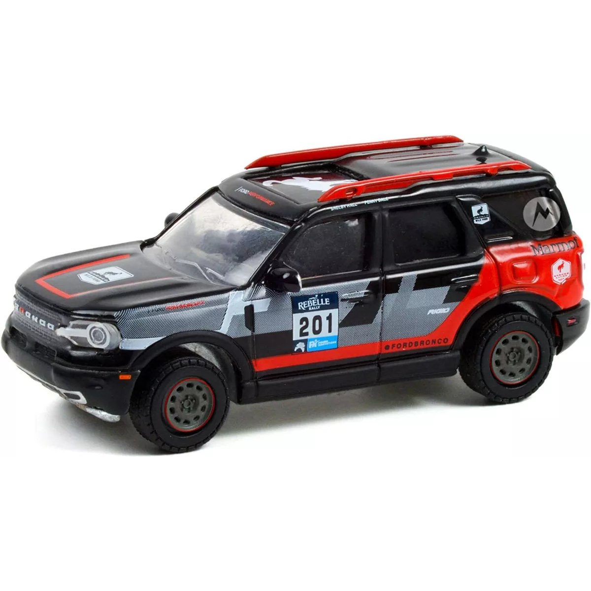 Greenlight 2021 Ford Bronco Sport Rebelle Rally Winner - 1:64 Scale - Phillips Hobbies