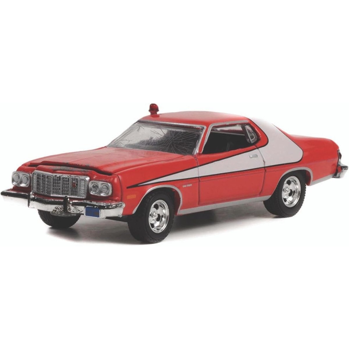 Greenlight Starsky & Hutch 1975 - 79 TV Series 2 1976 Gran Torino Crash Version - 1:64 Scale - Phillips Hobbies