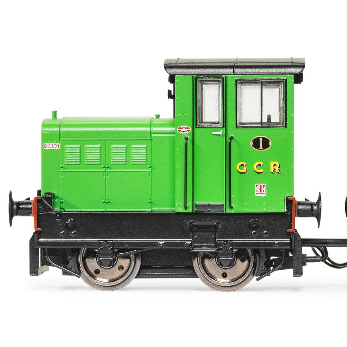 Hornby R30012 GCR(N), Ruston & Hornsby 48DS, 0 - 4 - 0, No.1 'Qwag' - OO Gauge - Phillips Hobbies