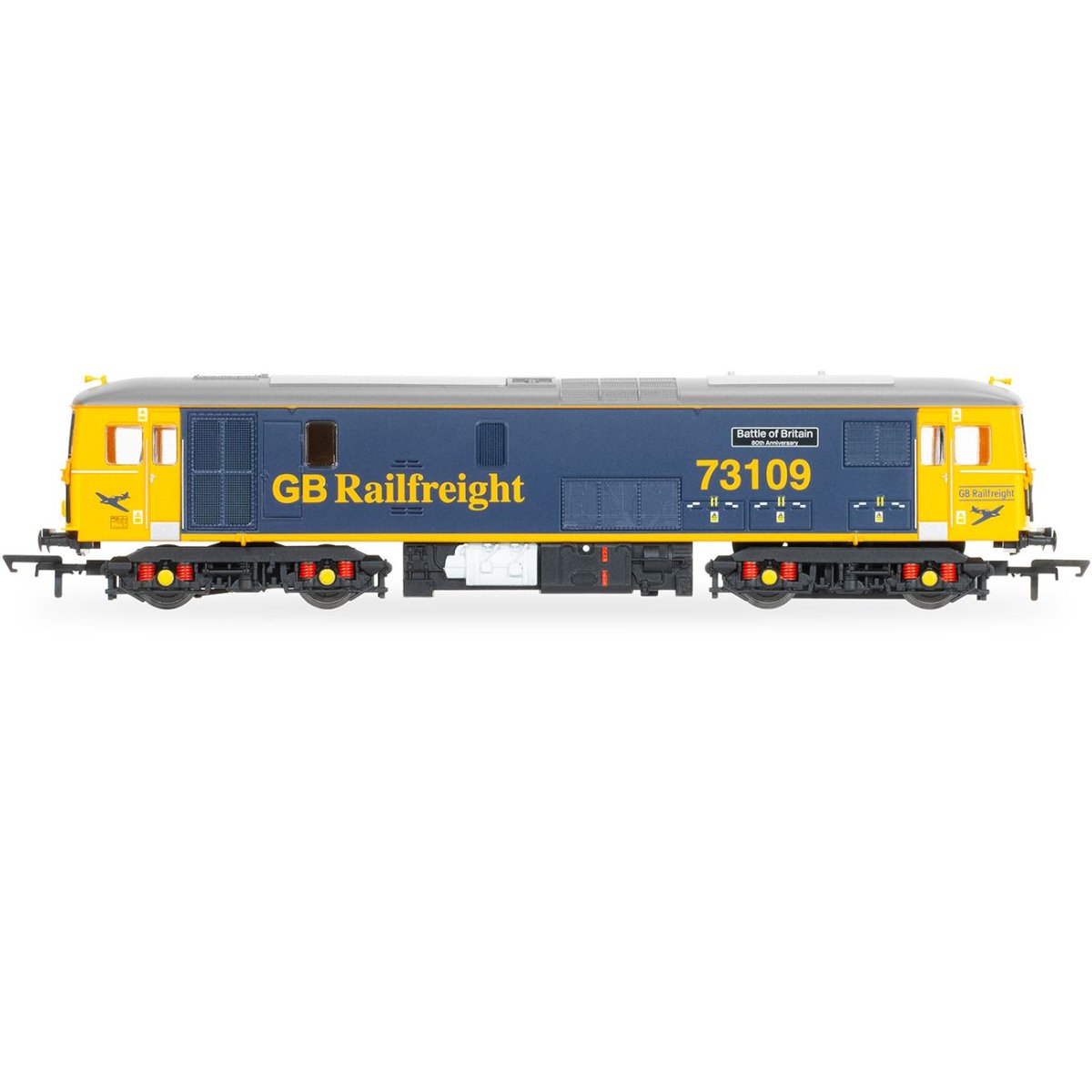 Hornby R30176TXS RailRoad Plus GB Railfreight, Class 73, 73109 'Battle of Britain' Sound Fitted - OO Gauge - Phillips Hobbies