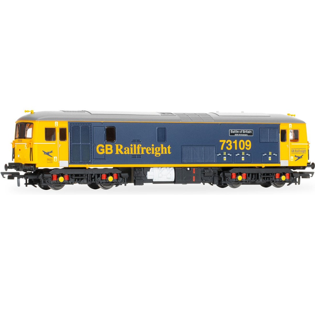 Hornby R30176TXS RailRoad Plus GB Railfreight, Class 73, 73109 'Battle of Britain' Sound Fitted - OO Gauge - Phillips Hobbies