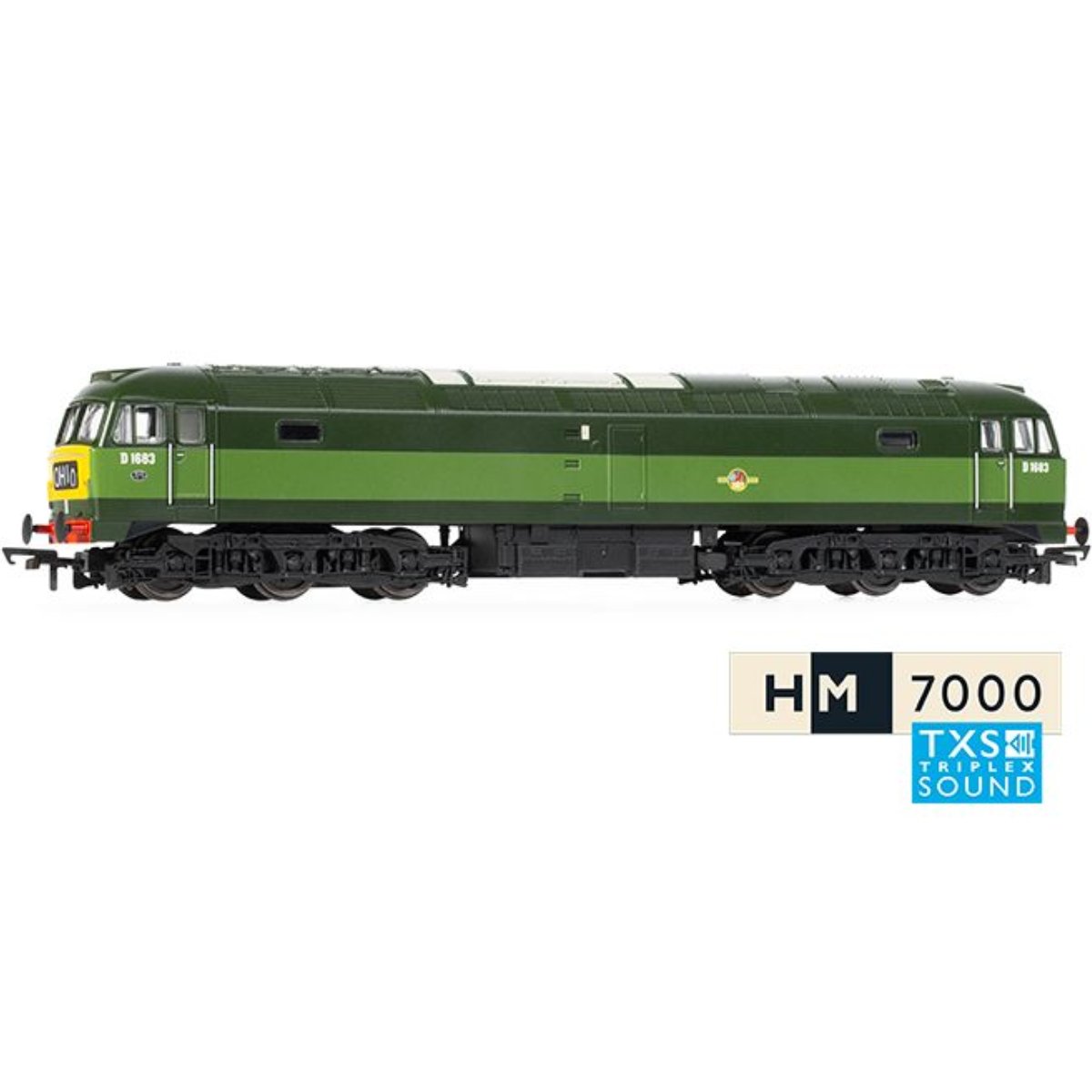 Hornby R30182TXS RailRoad Plus BR, Class 47, Co - Co, D1683 (Sound Fitted) - OO Gauge - Phillips Hobbies