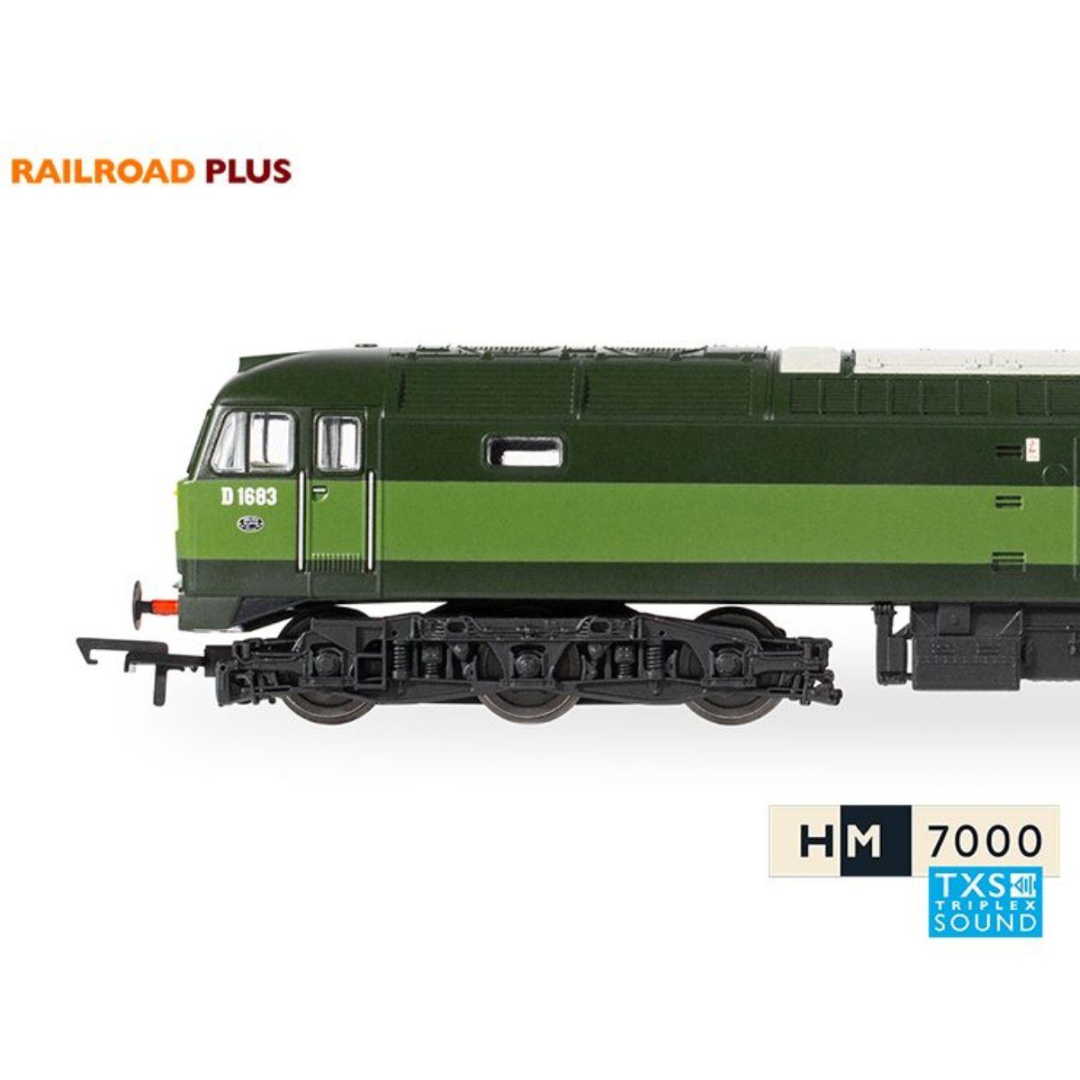 Hornby R30182TXS RailRoad Plus BR, Class 47, Co - Co, D1683 (Sound Fitted) - OO Gauge - Phillips Hobbies