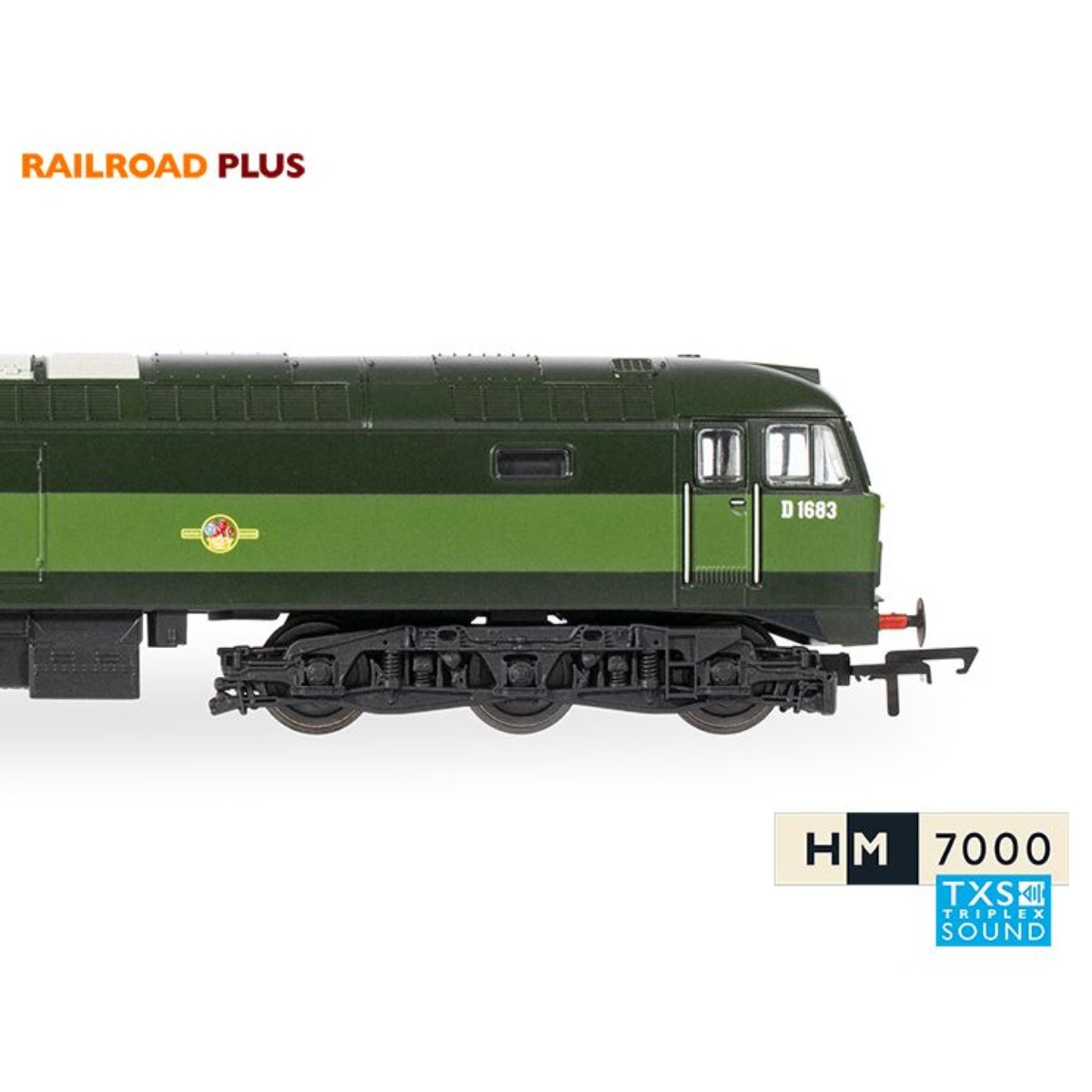 Hornby R30182TXS RailRoad Plus BR, Class 47, Co - Co, D1683 (Sound Fitted) - OO Gauge - Phillips Hobbies