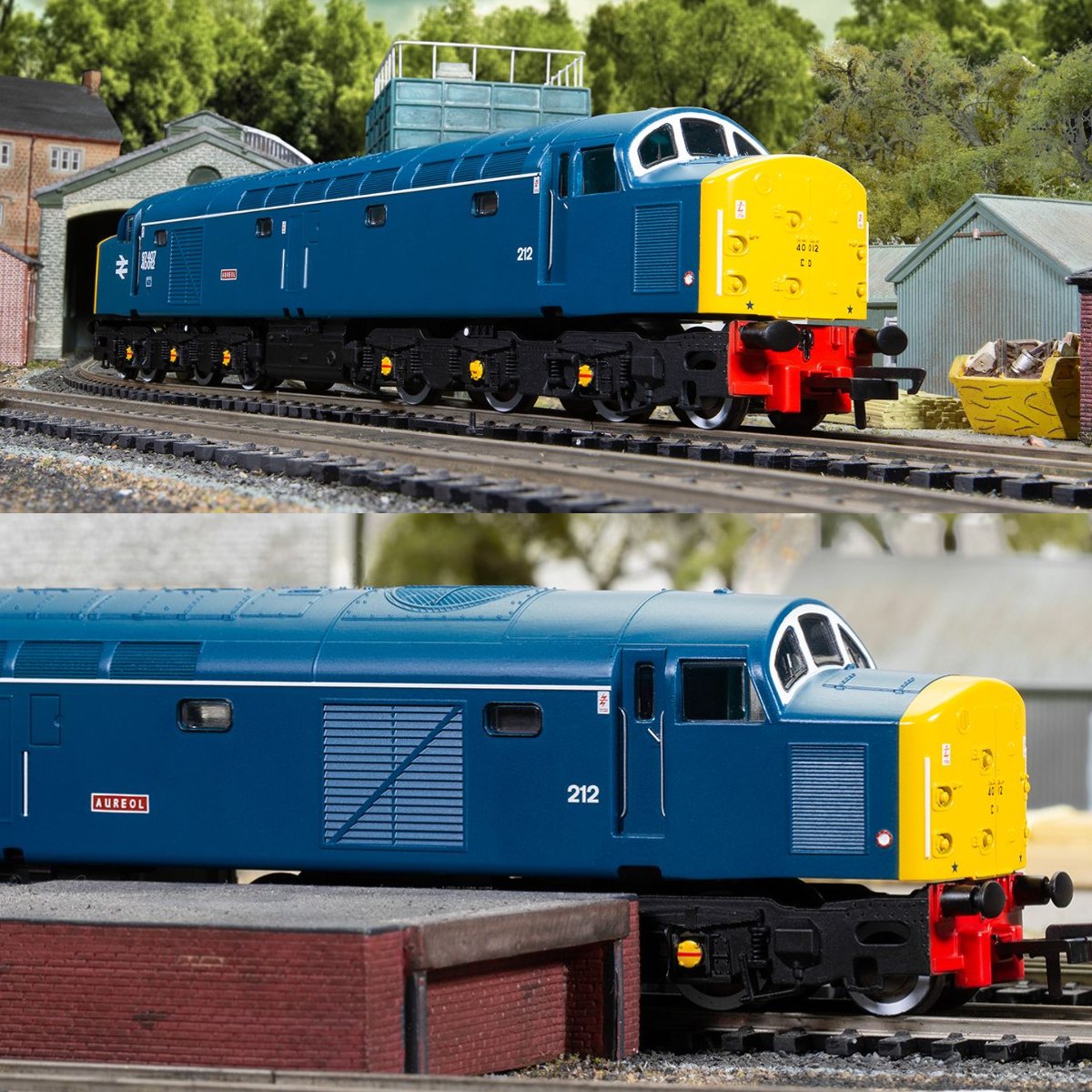 Hornby R30191 RailRoad Plus BR, Departmental, Class 40, 1Co-Co1, 97407 ‘Aureol’ - OO Gauge - Phillips Hobbies