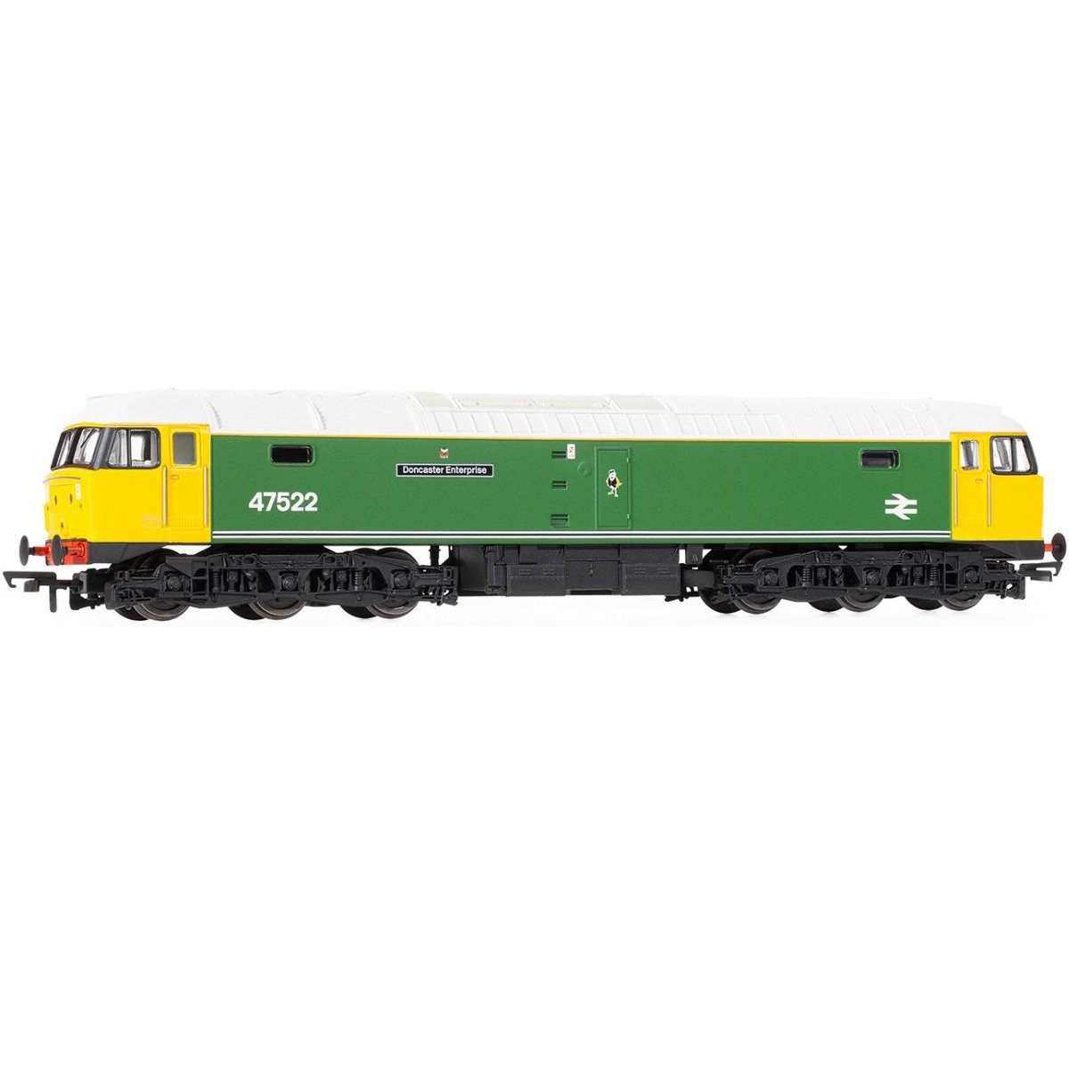 Hornby R30382 RailRoad Plus BR, Class 47, Co - Co, 47522 'Doncaster Enterprise' - OO Gauge - Phillips Hobbies