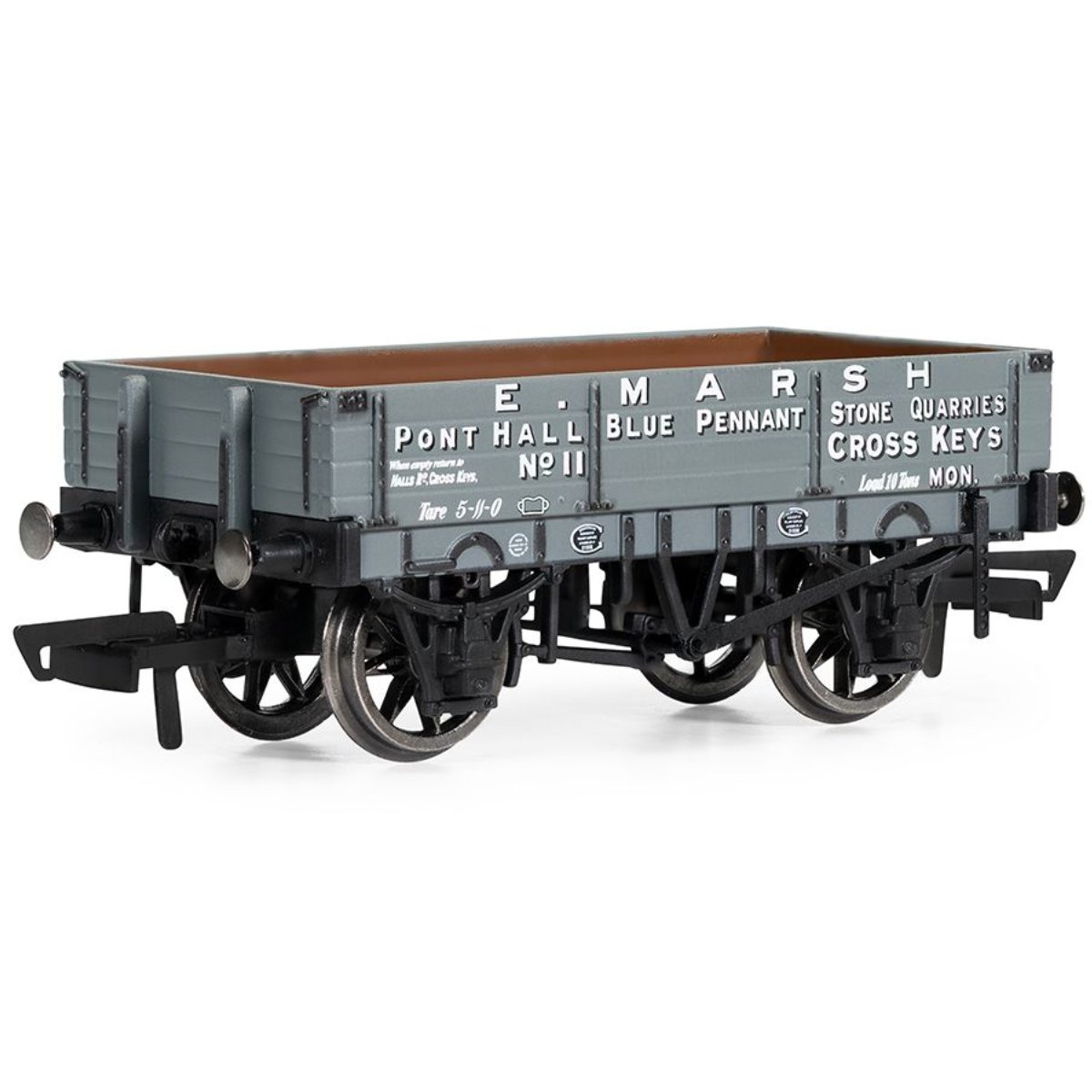 Hornby R60189 3 Plank Wagon, E. Marsh - OO Gauge - Phillips Hobbies