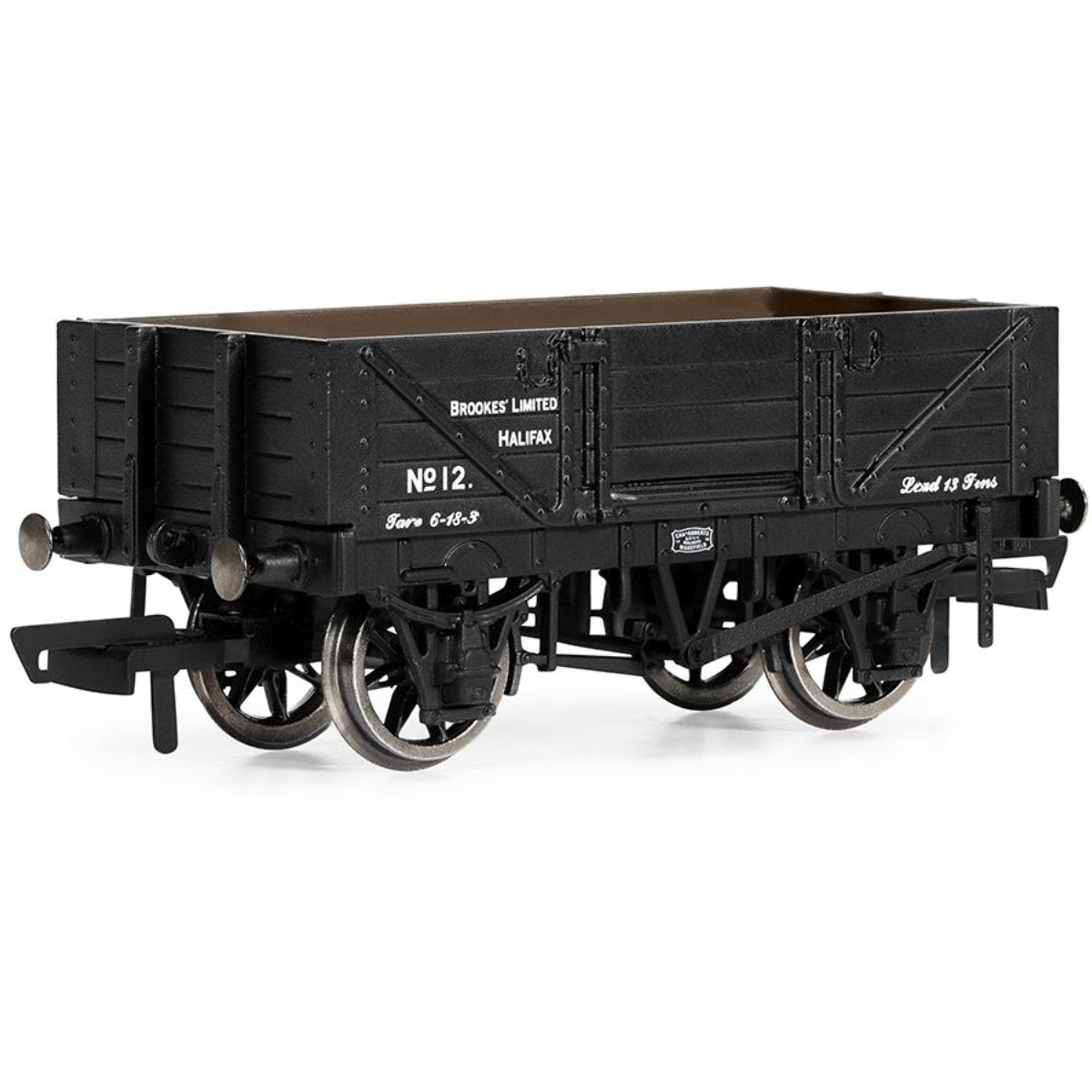 Hornby R60190 4 Plank Wagon, Brookes Limited - OO Gauge - Phillips Hobbies