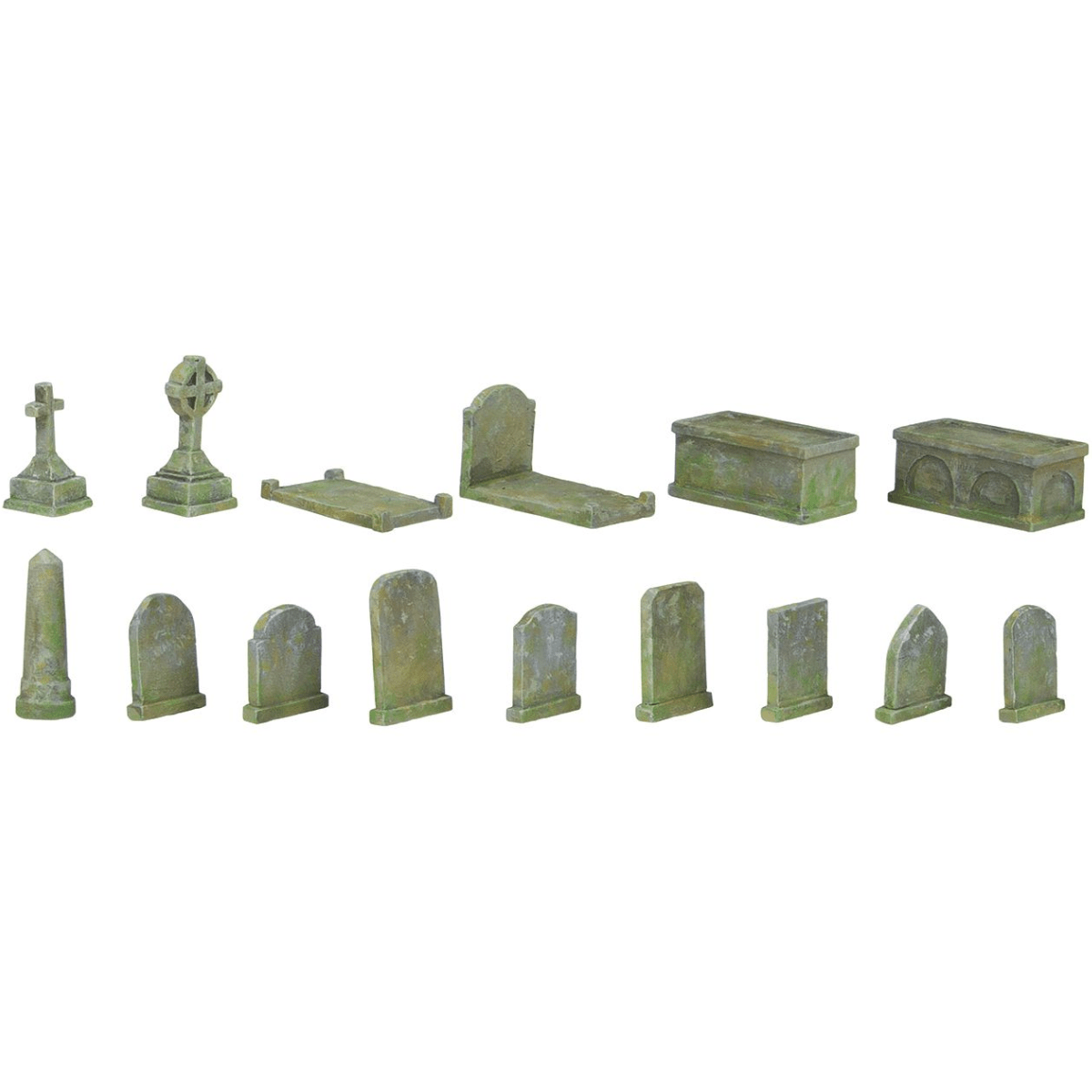 Hornby R7297 Assorted Grave Stones & Monuments - OO Gauge - Phillips Hobbies