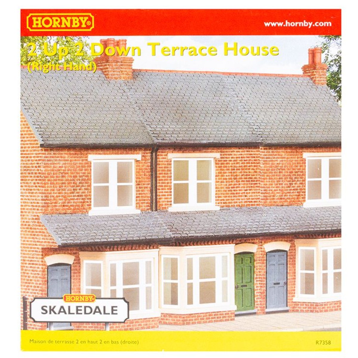 Hornby R7358 Right Hand 2 Up/2 Down Terraced House - OO Gauge - Phillips Hobbies