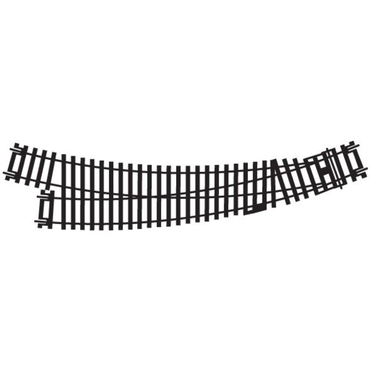 Hornby R8075 Right Hand Curved Point Track - OO Gauge - Phillips Hobbies