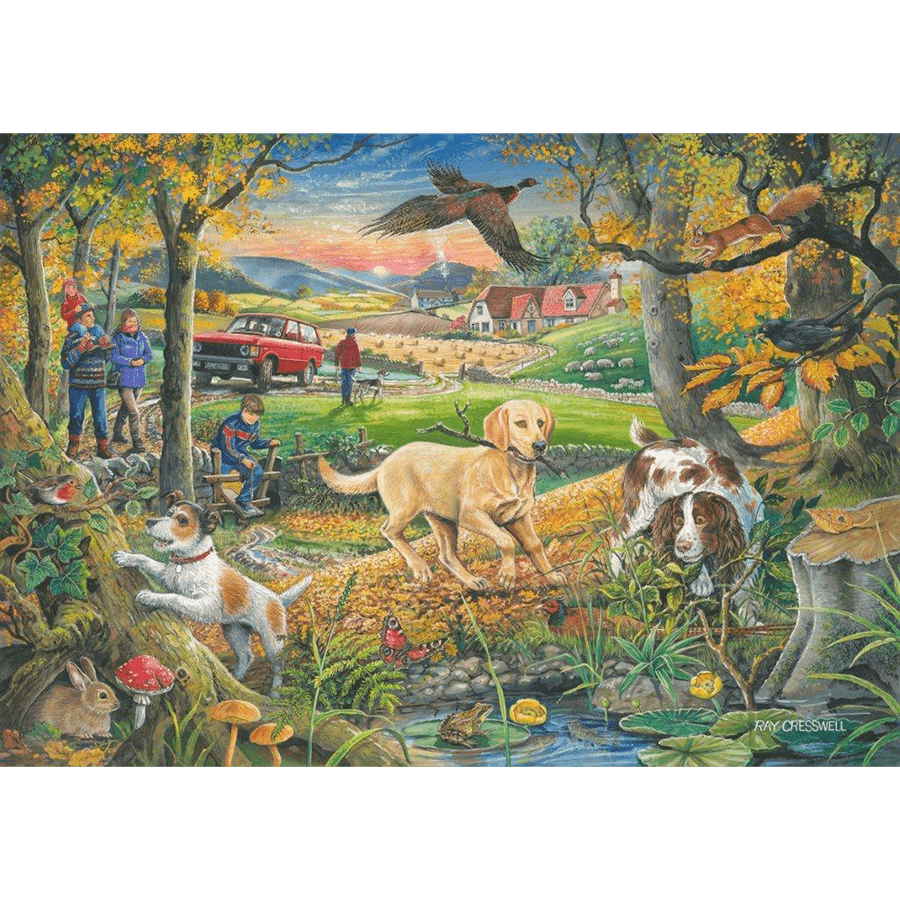 House of Puzzles Catch Me If You Can - BIG 500 Piece Jigsaw Puzzle - Phillips Hobbies