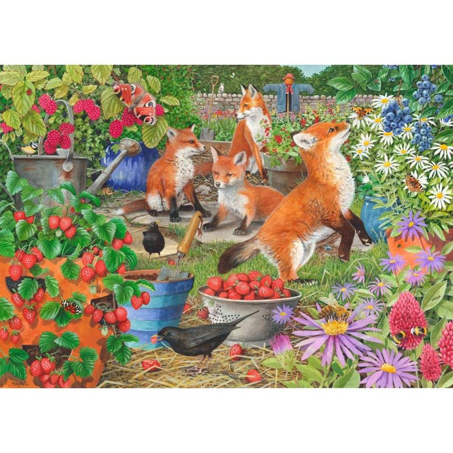 House of Puzzles Foxy Ladies - 1000 Piece Jigsaw Puzzle - Phillips Hobbies