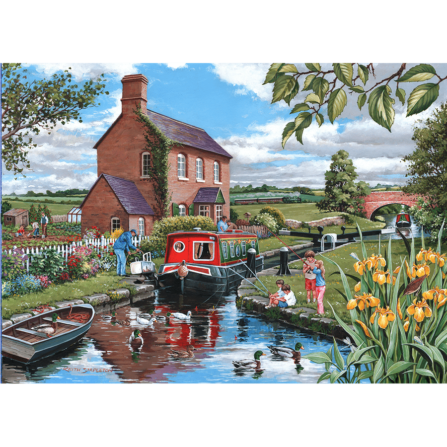 House of Puzzles Keepers Cottage - 500 Piece Jigsaw Puzzle - Phillips Hobbies